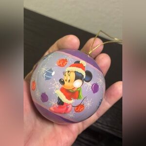 Vintage Disney Round Ornaments Kmart Lot Of 6